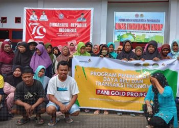 Program peningkatan daya beli dan transaksi ekonomi Pani Gold Project.