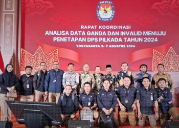 Rapat Koordinasi Analisa Data Ganda dan Invalid Komisi Pemilihan Umum (KPU).