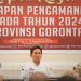 Raker persiapan pengamanan Pilkada 2024, KPU Provinsi Gorontalo.