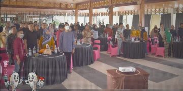 Rakor sinkronisasi dan persiapan penetapan Daftar Pemilih Sementara (DPS) KPU Kabupaten Gorontalo.