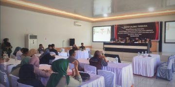 Rapat pleno terbuka penetapan DPS Pohuwato.