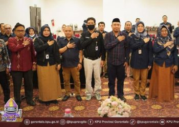 Bimtek KPU Provinsi Gorontalo.