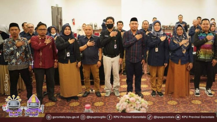 Bimtek KPU Provinsi Gorontalo.