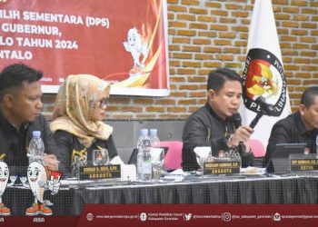 Penetapan Daftar Pemilih Sementara (DPS) Kabupaten Gorontalo.
