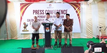 Press conference KPU Kabupaten Pohuwato.