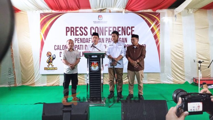 Press conference KPU Kabupaten Pohuwato.