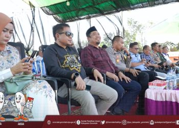 Sosialisasi tahapan Pilkada serentak 2024 oleh KPU Kabupaten Pohuwato, Senin (16/9/2024).