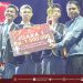 Penyerahan hadiah kepada para juara dalam kegiatan Semarak Pilkada 2024, Selasa (17/9/2024).