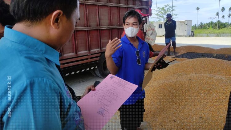 Asisten Manager PT. Ceres Agro Indonesia, Sawal Putra saat memberi penjelasan kepada pemerintah daerah, beberapa waktu lalu.