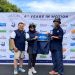Manajemen Aston Gorontalo saat memberikan setelan jaket olahraga sebagai bentuk apresiasi dan kepada atlet yang akan mengharumkan nama Provinsi Gorontalo dan juga Aston Gorontalo.