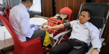 Aston Gorontalo Hotel & Villas saat menggelar donor darah, Senin (30/9/2024).