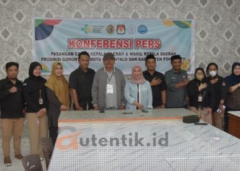 Pemeriksaan kesehatan Bapaslon Pilkada Pohuwato, Rabu (4/9/2024).