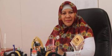 Komisioner KPU Kabupaten Pohuwato, Dian F. Pakaya.