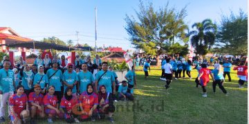 Belangsung meriah, Kirab Pilkada 2024 zona 4 Pohuwato ramai antusias masyarakat, Minggu (8/9/2024).