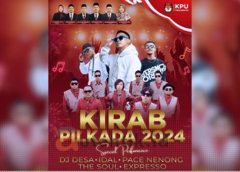 Kirab Pilkada Serentak 2024.