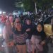 Malam puncak Kirab Pilkada 2024 tingkat Kabupaten Pohuwato nampak dipadati pengunjung.