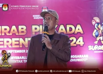 Ketua KPU Pohuwato, Firman Ikhwan.