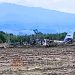 Gambar satu pesawat yang jatuh di lahan tambak warga, diduga SAM Air yang gagal landing di Bandara Panua Pohuwato, Ahad (20/10/2024).