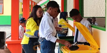 Potret sejumlah sekolah mulak melaksanakan program makan siang gratis, Senin (21/10/2024).