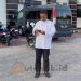 Sekda Pohuwato, Iskandar Datau, usai menjalani pemeriksaan di Mapolres Pohuwato, Jumat (25/10/2024).