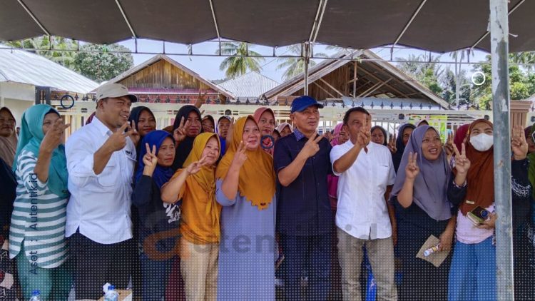 Kampanye perdana Pasangan nomor urut 2, Saipul - Iwan (SIAP), Rabu (30/10/2024).