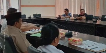 RDP Komisi III DPRD Kabupaten Pohuwato dengan agenda penyelesaian keluhan warga Rusunawa, Rabu (14/8/2024).