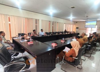 RDP Komisi I DPRD Kabupaten Pohuwato, terkait PPPK, Selasa (15/10/2024).