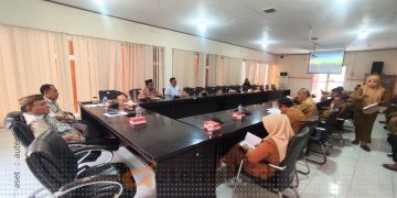 RDP Komisi I DPRD Kabupaten Pohuwato, terkait PPPK, Selasa (15/10/2024).