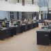 Rapat dengar pendapat DPRD Kabupaten Pohuwato bersama PT.LIL, Selasa (16/7/2024).
