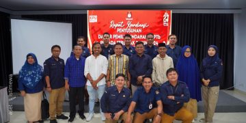 Rapat koordinasi penyusunan daftar pemilih pindahan DPTb pada Pilkada 2024, Selasa (8/10/2024).