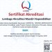 Sertifikat akreditasi LAMDIK.