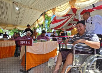 Simulasi Tungsura Pilkada Pohuwato 2024, Kamis (14/11/2024).