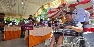 Simulasi Tungsura Pilkada Pohuwato 2024, Kamis (14/11/2024).