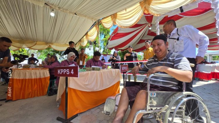 Simulasi Tungsura Pilkada Pohuwato 2024, Kamis (14/11/2024).
