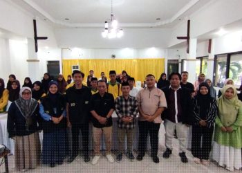 Sosialisasi Pilkada Pohuwato 2024 untuk segmen pemilih pemula, Ahad (17/11/2024).