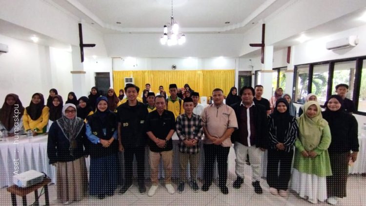 Sosialisasi Pilkada Pohuwato 2024 untuk segmen pemilih pemula, Ahad (17/11/2024).