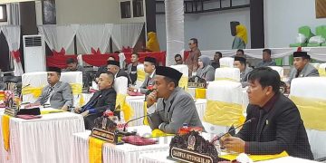 Paripurna DPRD Kabupaten Pohuwato.