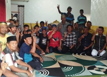 Blusukan Calon Bupati Pohuwato, Saipul A. Mbuinga, di Kecamatan Randangan, Rabu (6/11/2024).