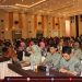 Bimtek Pemungutan dan Penghitungan Suara KPU Bone Bolango, bertempat di Grand Palace Convention Centre.