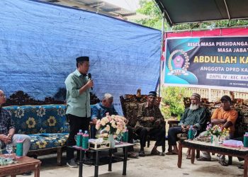 Reses masa persidangan pertama, Ketua Fraksi PKB Abdullah Kadir Diko, Minggu (1/11/2024).
