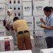 Ketua Bawaslu Pohuwato, Yolanda Harun, saat melakukan pengawasan langsung proses penyortiran Logistik Pilkada 2024.