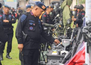 Komandan Satuan Brimob Polda Gorontalo, Mohammad Ridwan.