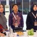 Komisioner beserta jajaran  Bawaslu Kabupaten Pohuwato saat menghadiri debat kandidat, Minggu (17/11/2024).