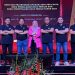 Kordiv Rendatin KPU Pohuwato, Usman Dunda (ketiga kiri), saat hadir dalam launching satu peta data.