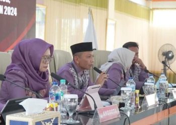 Rapat pleno terbuka KPU Kabupaten Gorontalo, Selasa (3/12/2024).