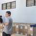Logistik Pilkada 2024 saat tiba di gudang penyimpanan logistik KPU Kabupaten Gorontalo.