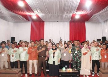 KPU Kabupaten Bone Bolango saat menggelar rekapitulasi suara Pilkada serentak 2024.