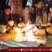 KPU Kabupaten Gorontalo bersama stakeholder saat memusnahkan surat suara rusak.