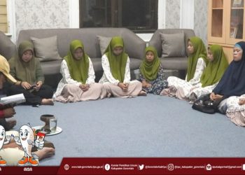 Doa bersama KPU Kabupaten Gorontalo Jepang Pilkada 2024.