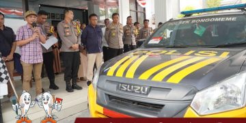 Pelepasan logistik Pilkada 2024 oleh KPU Kabupaten Gorontalo.